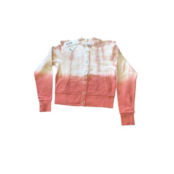 Fleece button front ombre sweatshirt - Picture 1 of 1